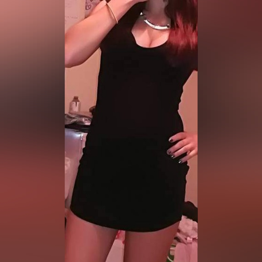 Sexy Black Mini Dress